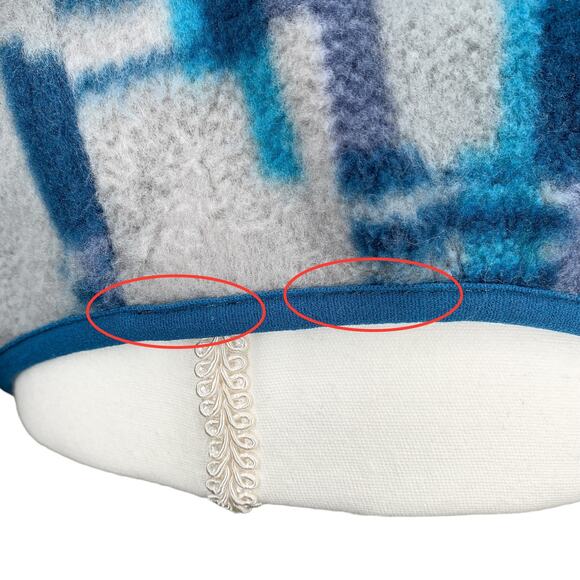 Rare Patagonia Stitchwork Underwater Blue Synchilla Snap-T Fleece Pullover - Picture 8 of 12